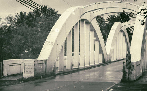 Rainbow Bridge in Haliewa on the North Shore of Oahu.